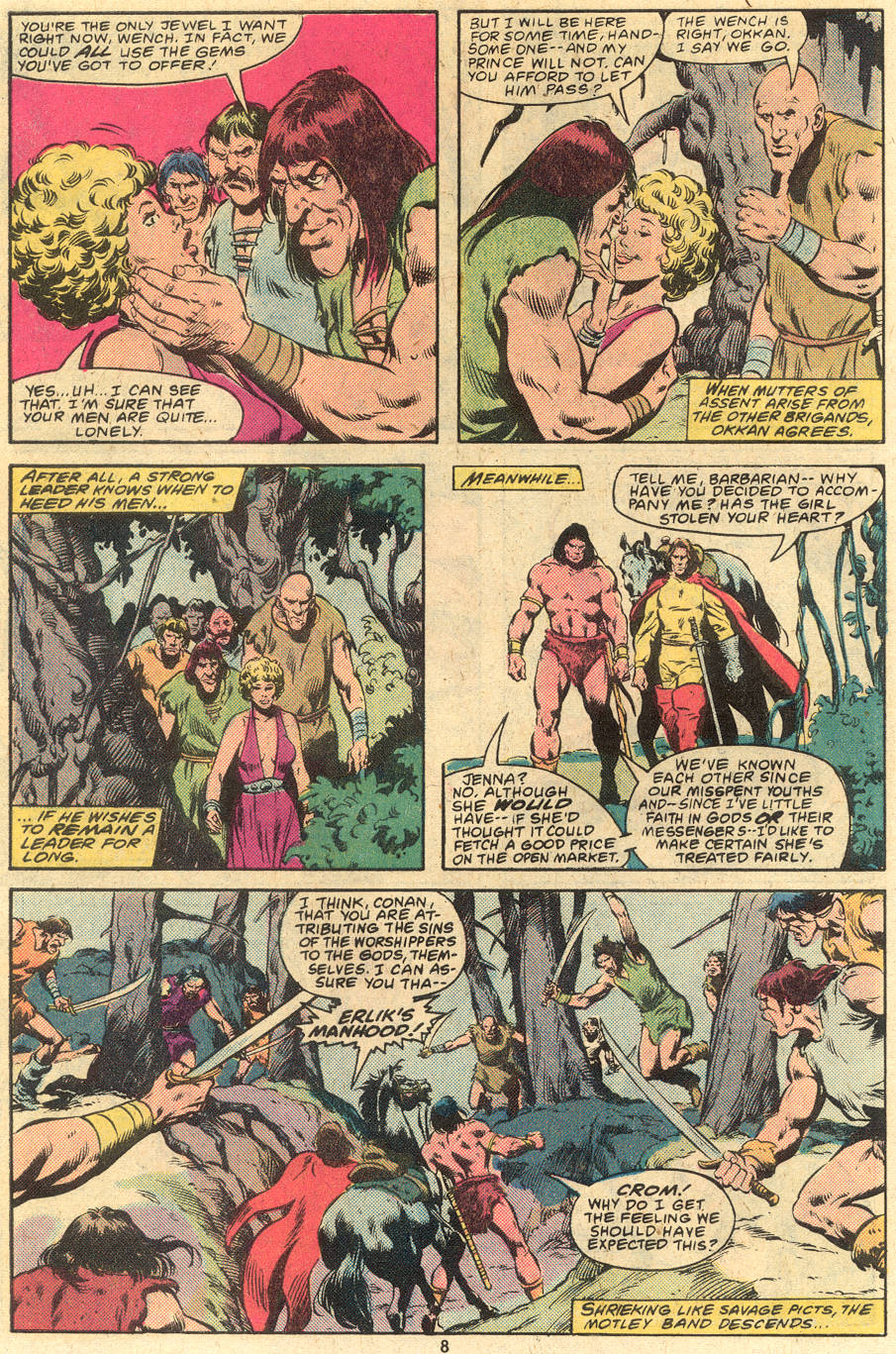 Read online Conan the Barbarian (1970) comic -  Issue #120 - 8