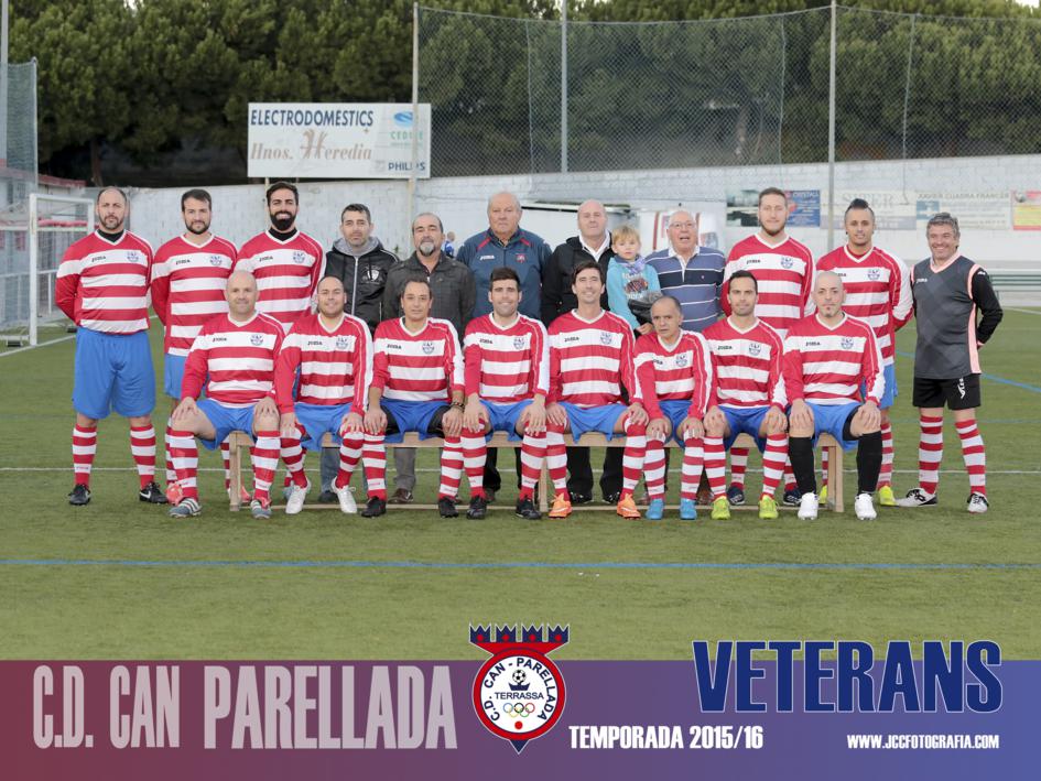 VETERANOS C.D.CAN PARELLADA TEMPORADA 2015-16