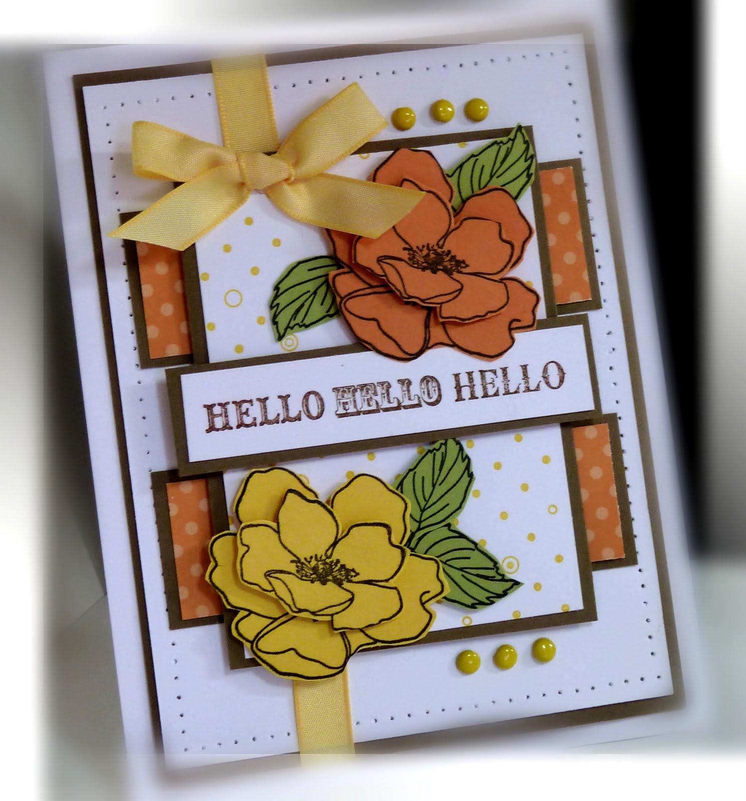 Me, My Stamps and I: Stampin' Up Fabulous Florets