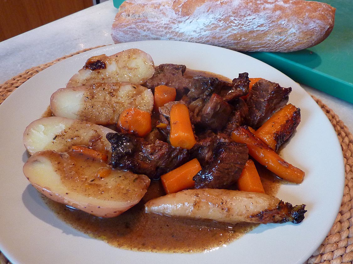 Living the life in Saint-Aignan: Bœuf aux carottes