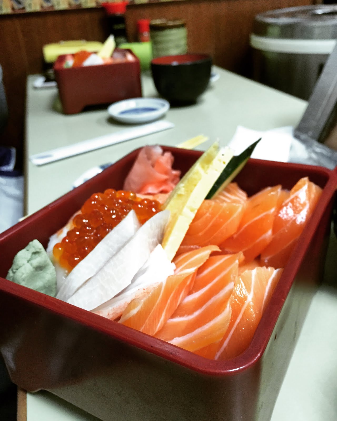 wasabi tei, far east plaza. noms.