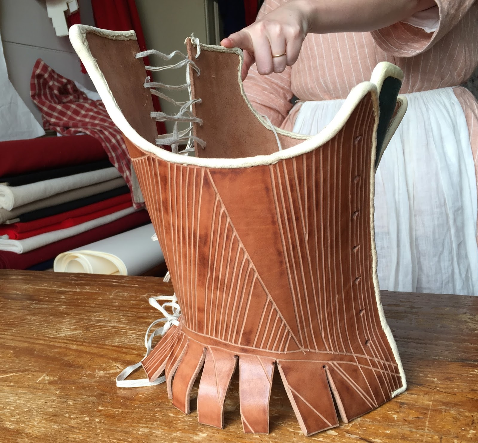 Two Nerdy History Girls Update More About Those 18thc Leather Stays