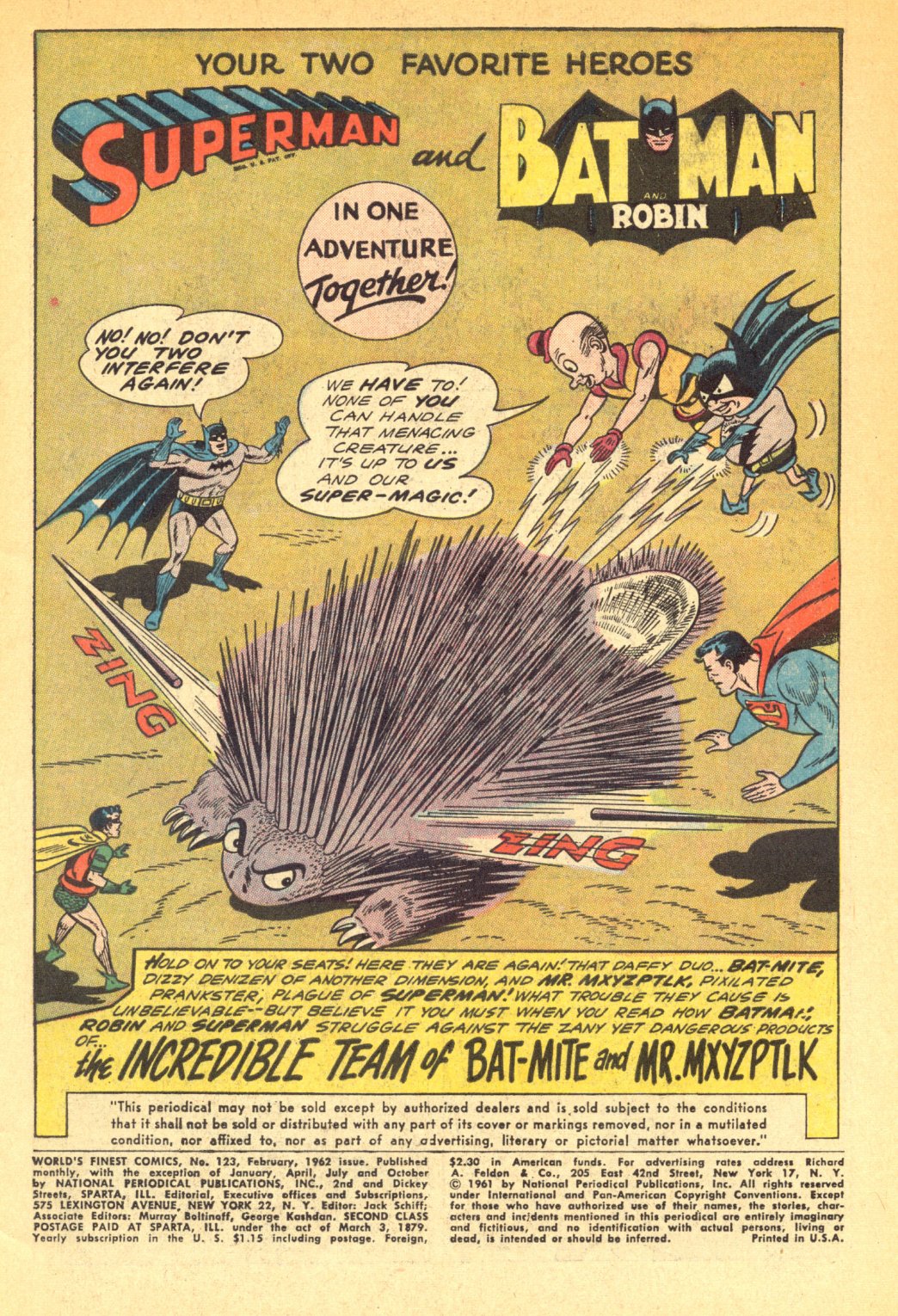 Read online World's Finest Comics comic -  Issue #123 - 3