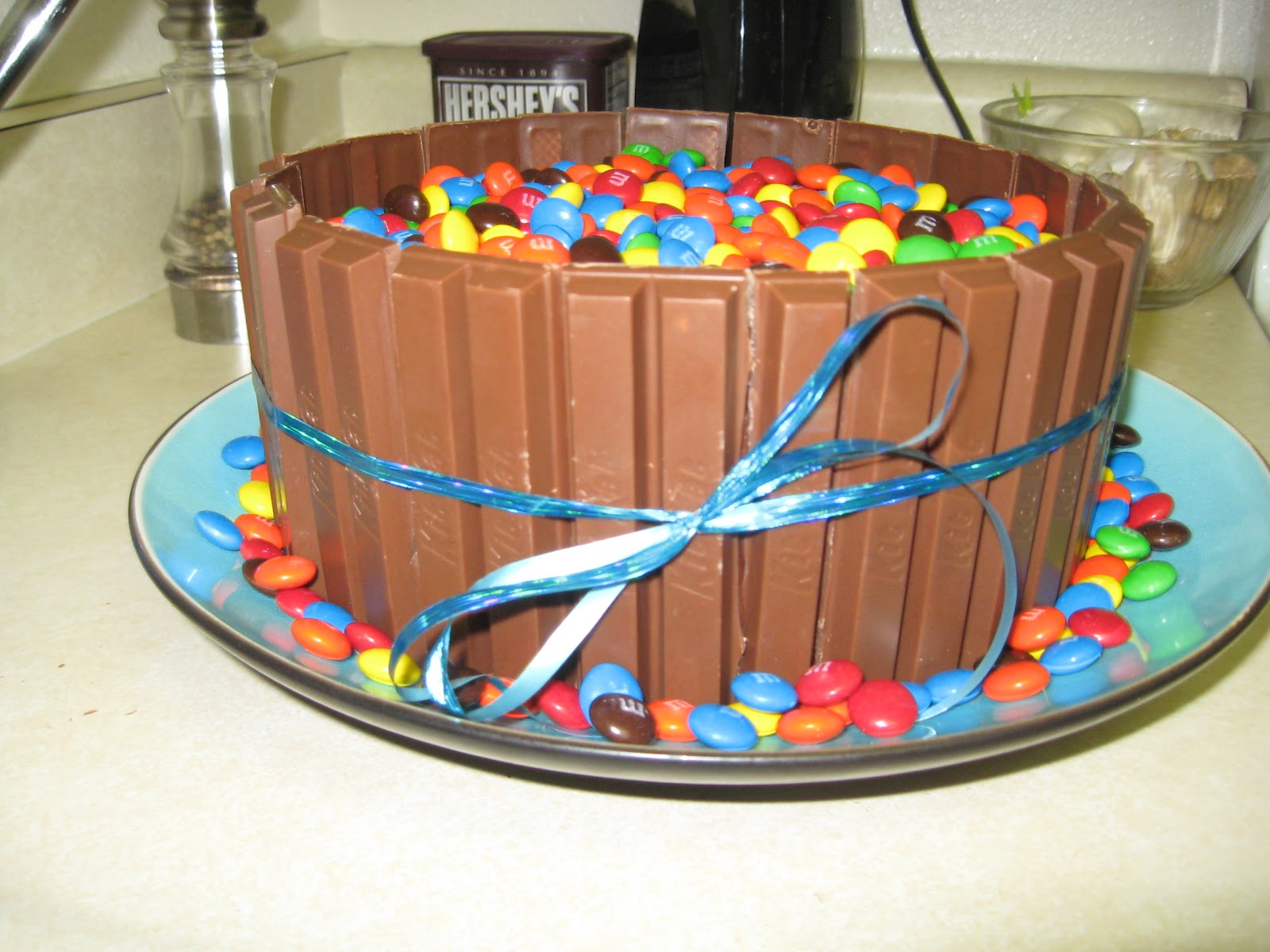 Courtney's Recipes KitKat Cake
