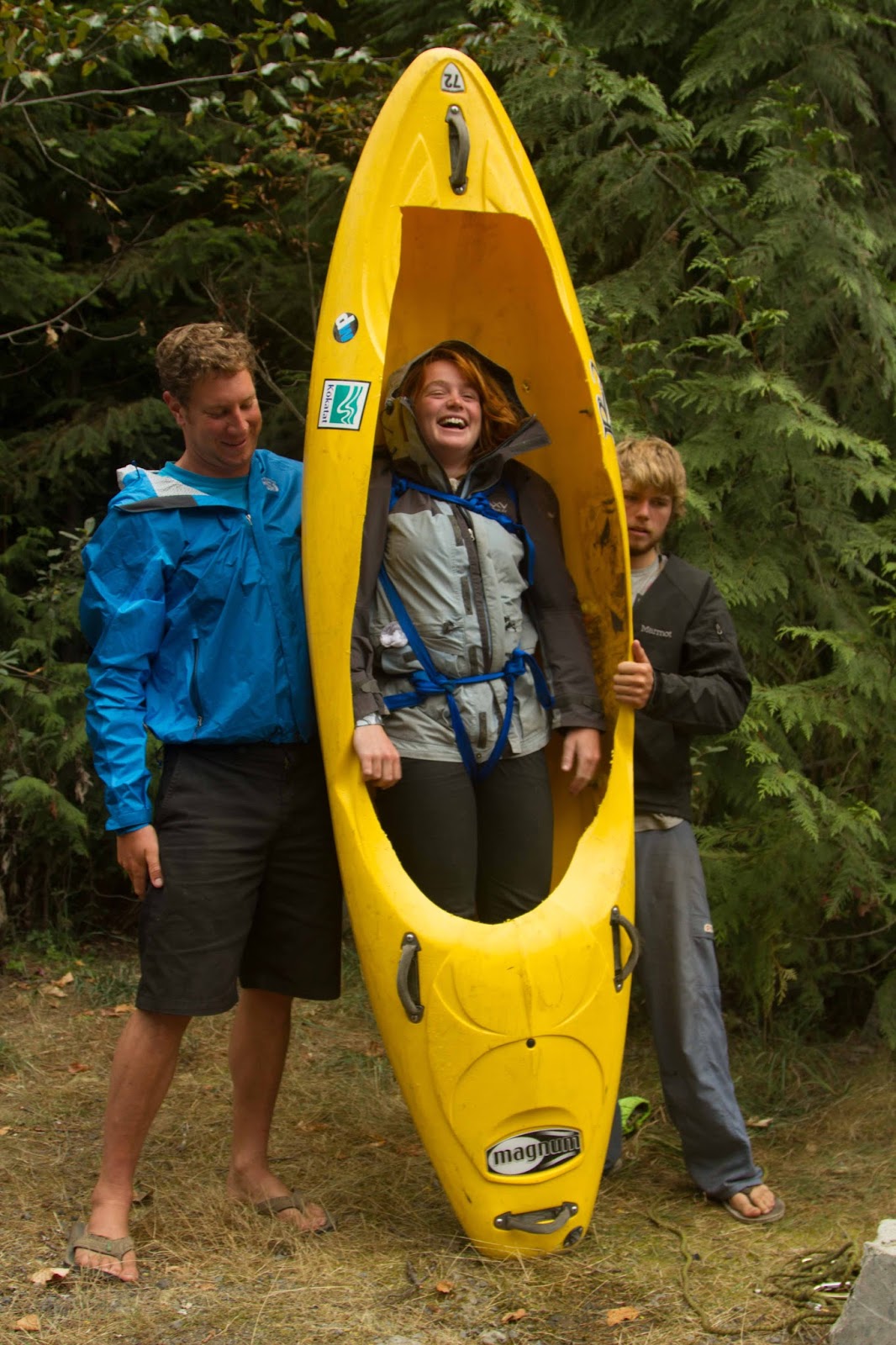 Dreaming of Whitewater Making an Improvised Stretcher