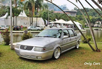 Santana Rebaixado Rodas BBS 18"