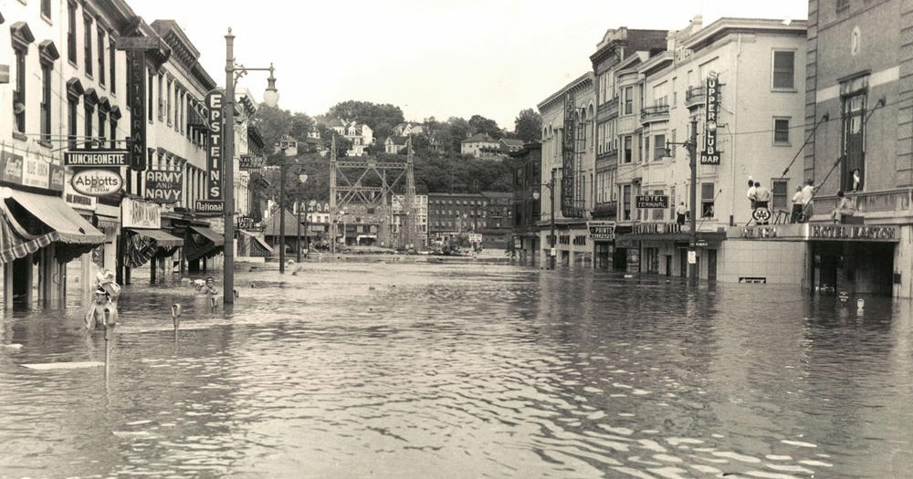 MOLOVINSKY ON ALLENTOWN: Hurricane Diane, 1955