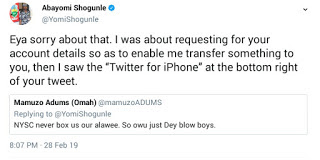 ACP, Shogunle Refuses To Help NYSC Corps Member For Posting A Tweet Using An iPhone