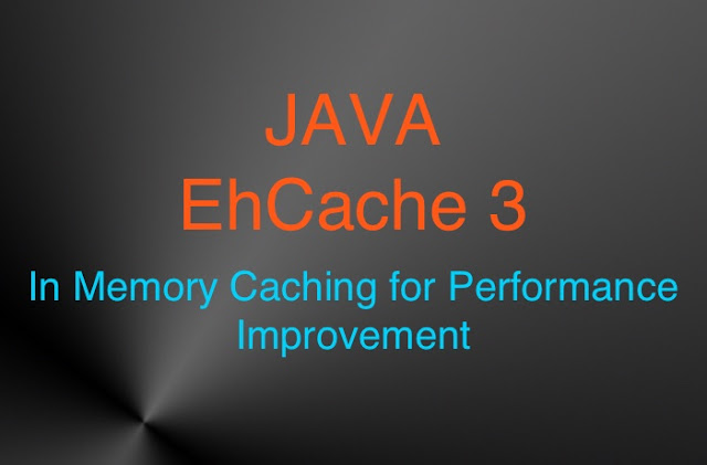 EhCache3 In Memory Caching 
