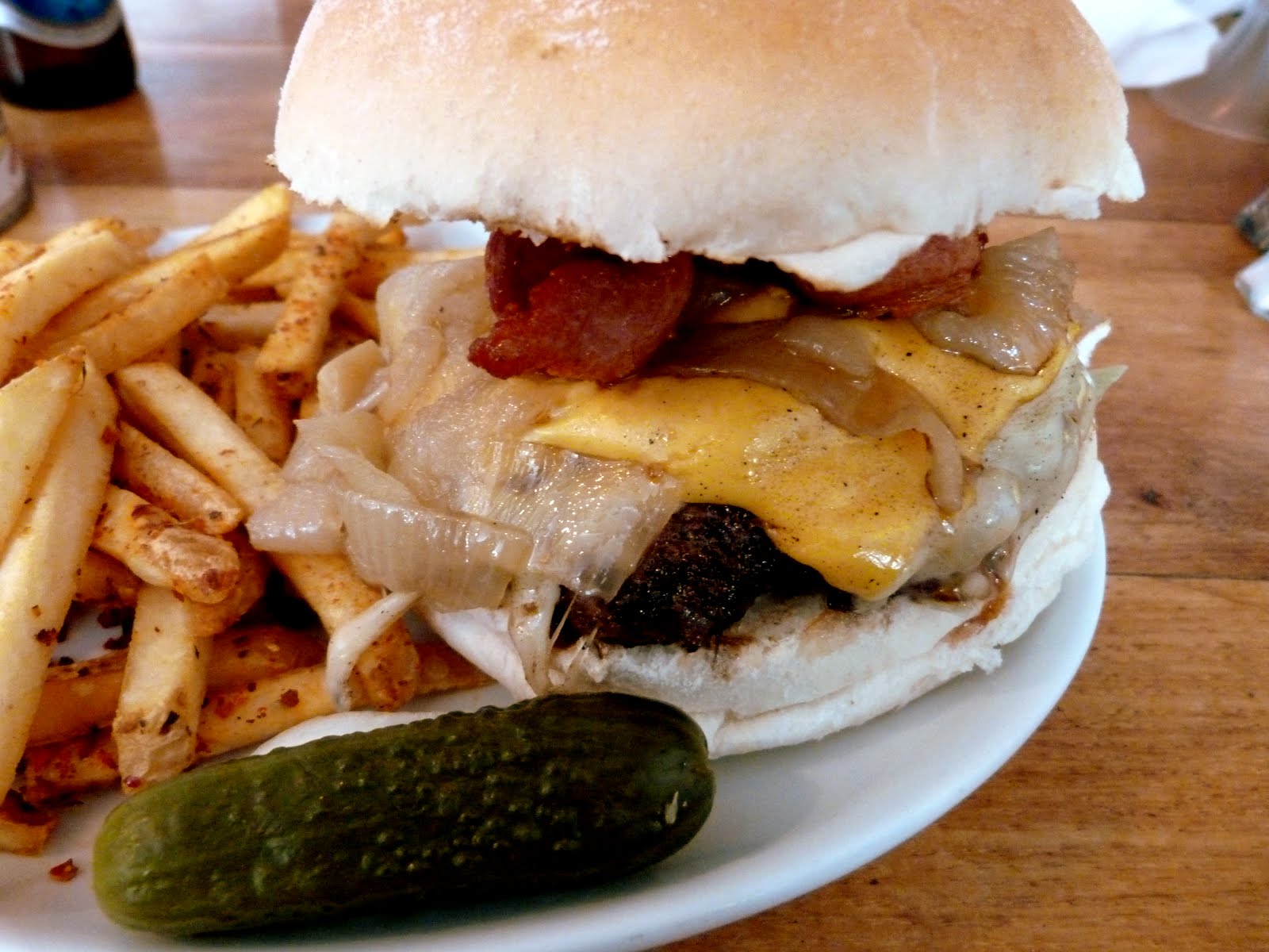 Pies and Fries Atomic Burger, Oxford