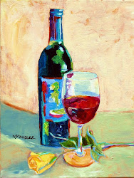wine painting acrylic dine fine paintings nancy drink standlee canvas walk artist contemporary paintingvalley
