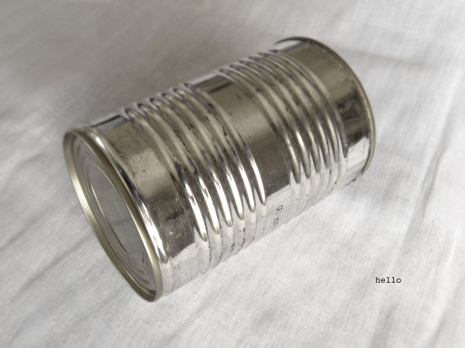 The Academy of Gentle Arts tin can