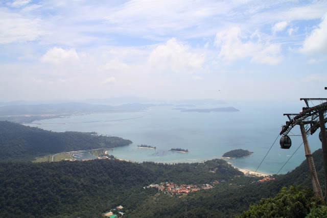 Teleférico para a ilha de Langkawi - Malásia