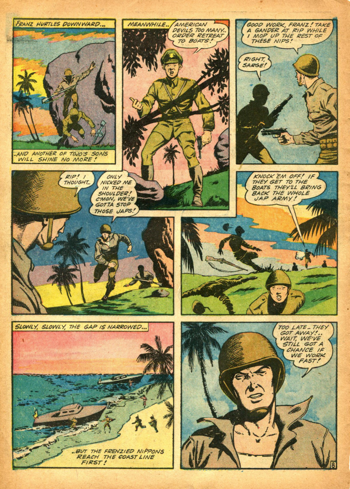 Read online Fight Comics comic -  Issue #29 - 10