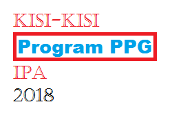 Soal Ppg Ipa Ilmusosial Id