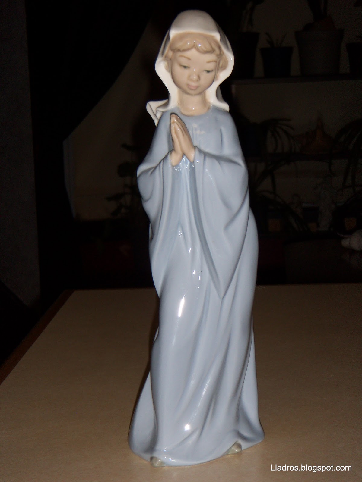 lladros Lladro Nao Figurine Virgin Mary Daisa 1980 103/4" Tall
