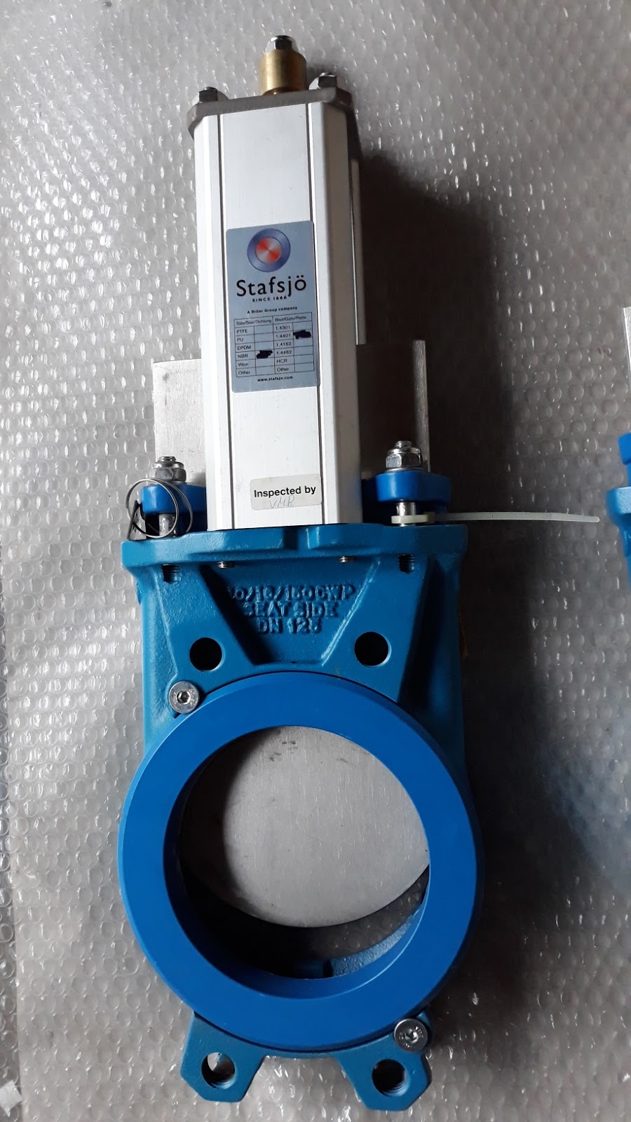 STAFSJO MANUAL KNIFE GATE VALVE Aeliya Marine