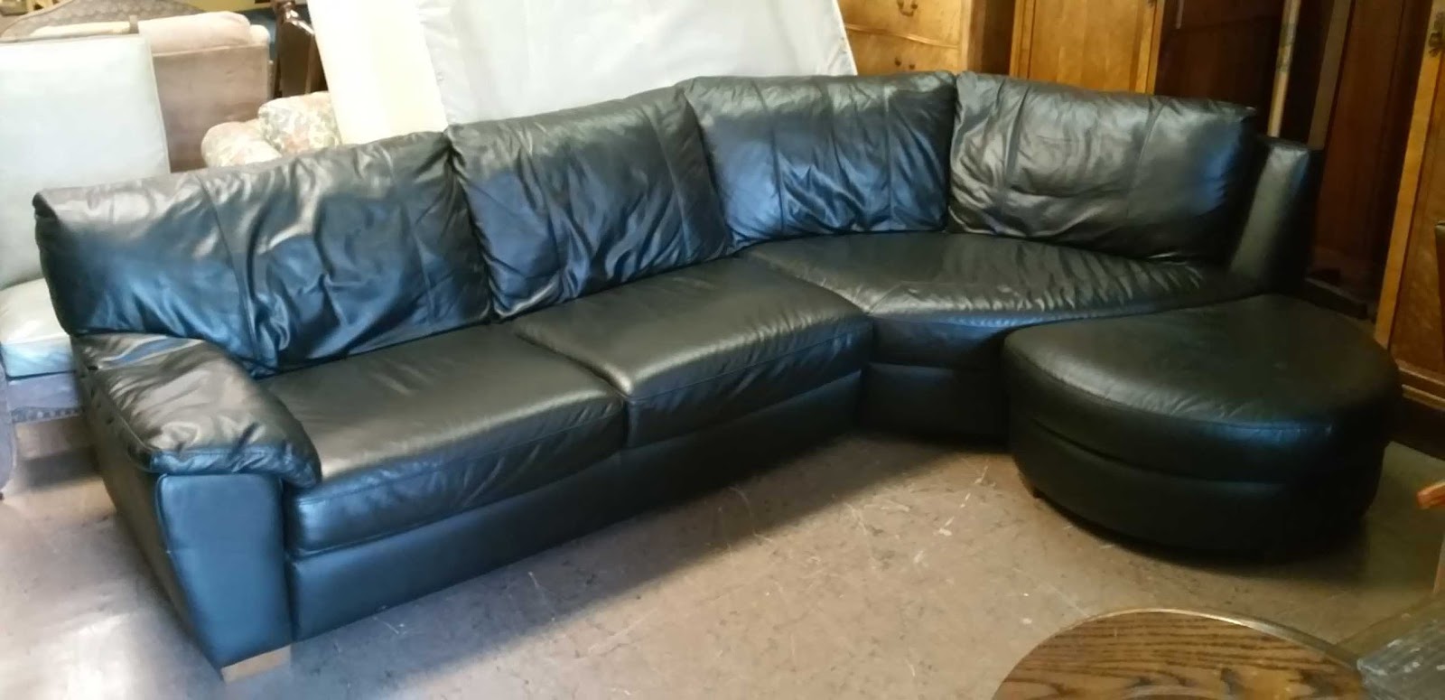 ikea dagstorp leather sofa