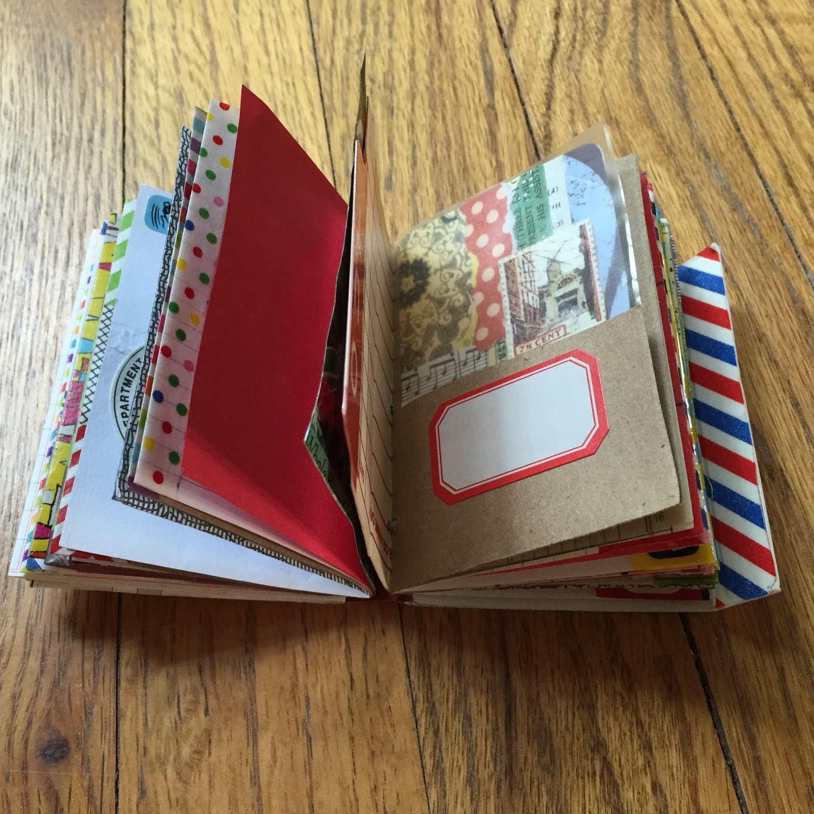 Collage Candy: Let's make a mini-book!
