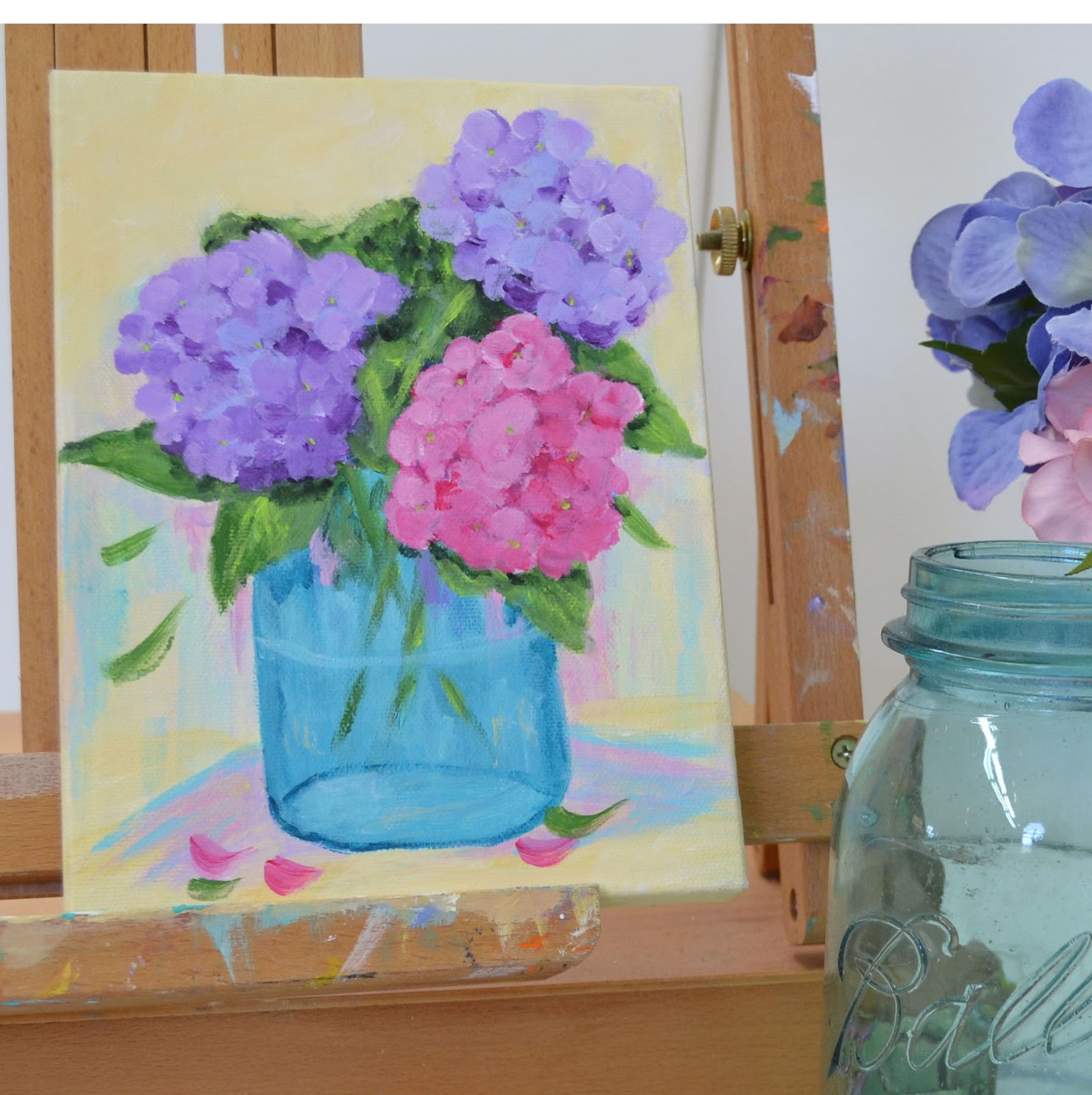 My Painted Garden: Painting Blue and White Inspirations