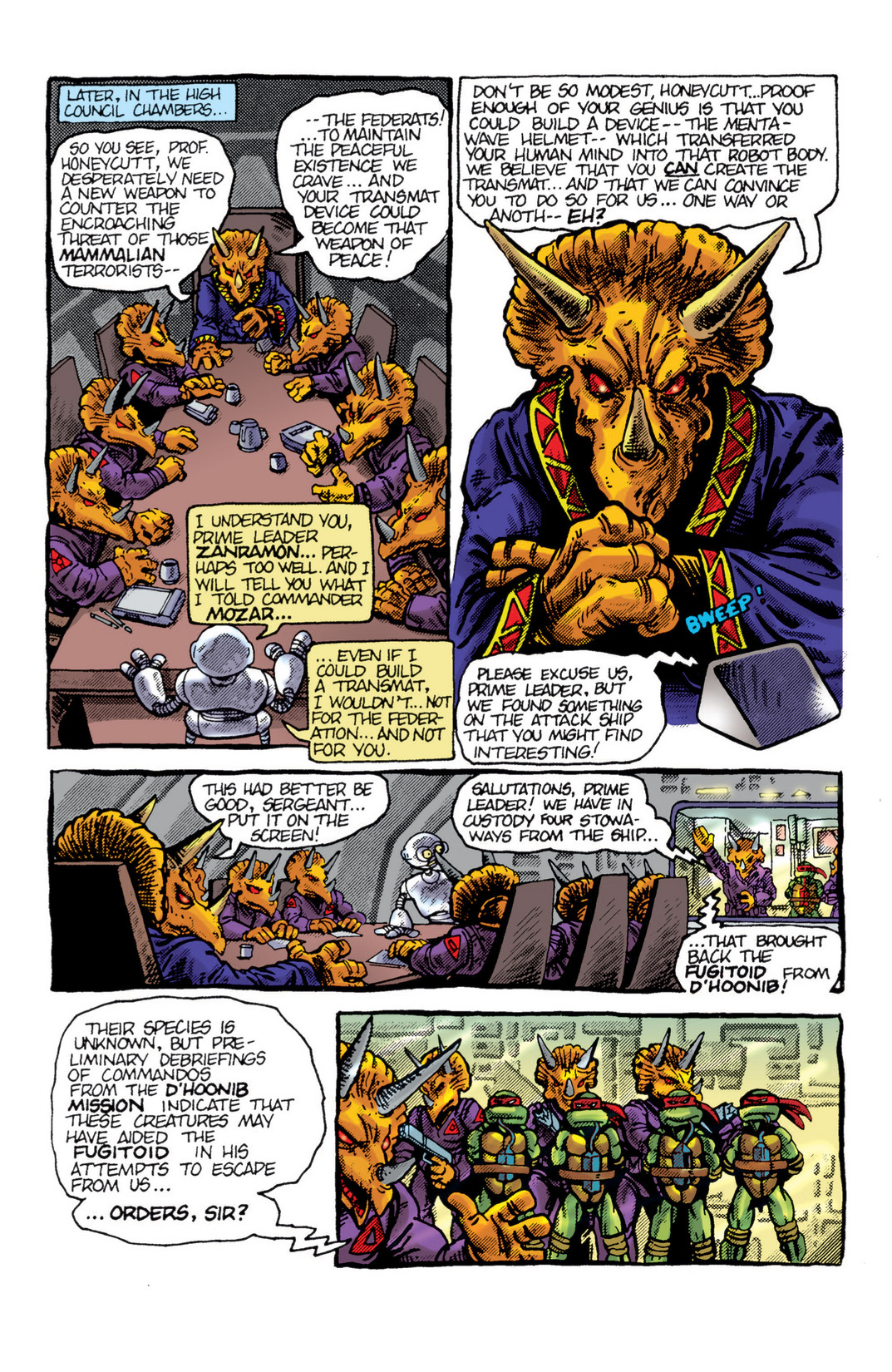 Read online Teenage Mutant Ninja Turtles Color Classics (2012) comic -  Issue #6 - 7