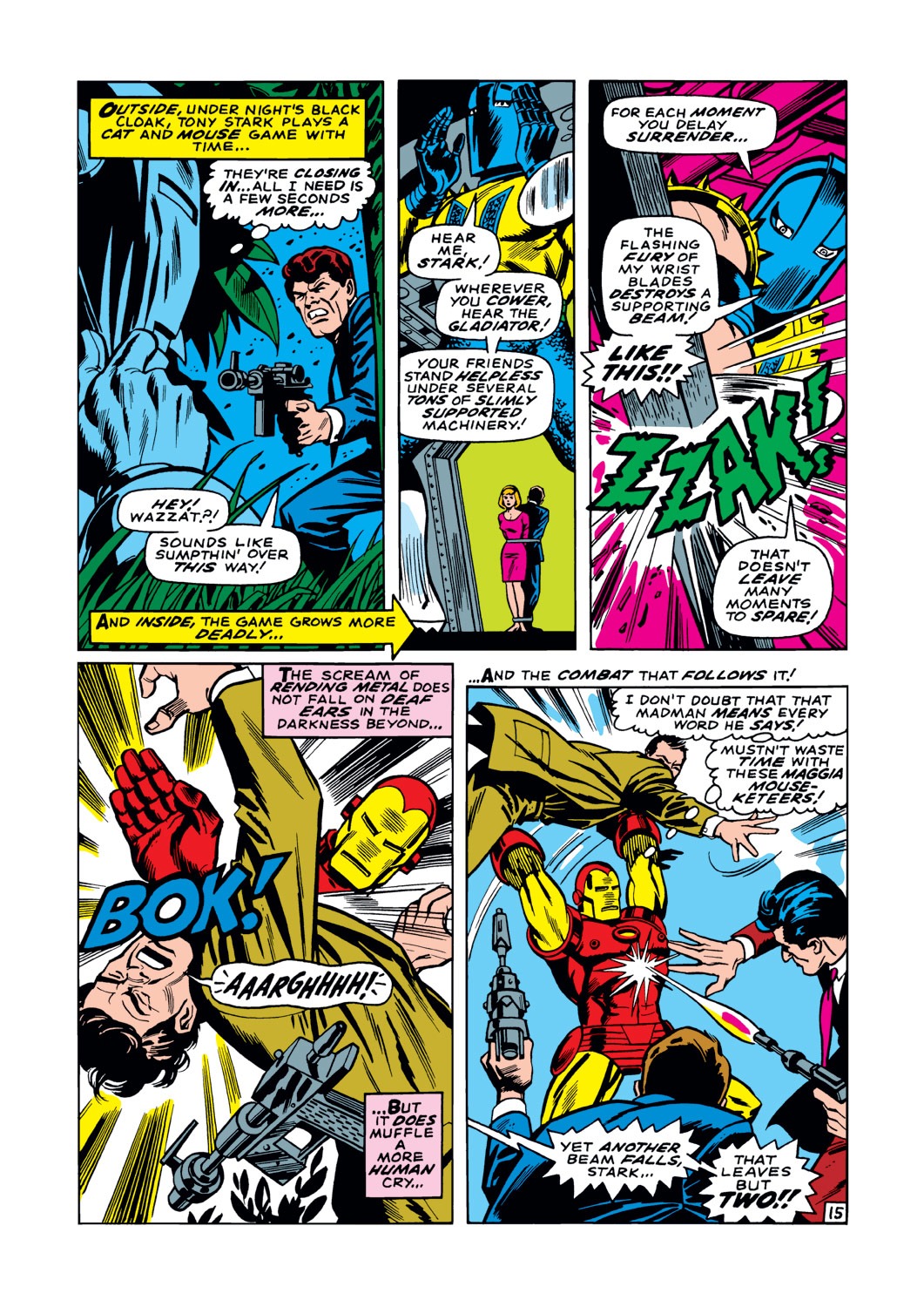 Read online Iron Man (1968) comic -  Issue #7 - 16