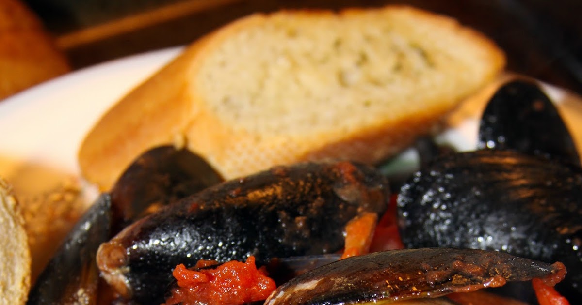 For the Love of Food Italian Steamed Mussels Marinara