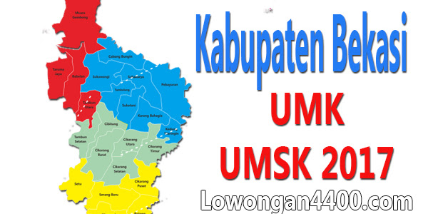 UMK dan UMSK 2017 Kabupaten Bekasi Terbaru