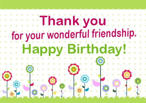 clip art birthday cards for friends - photo #14