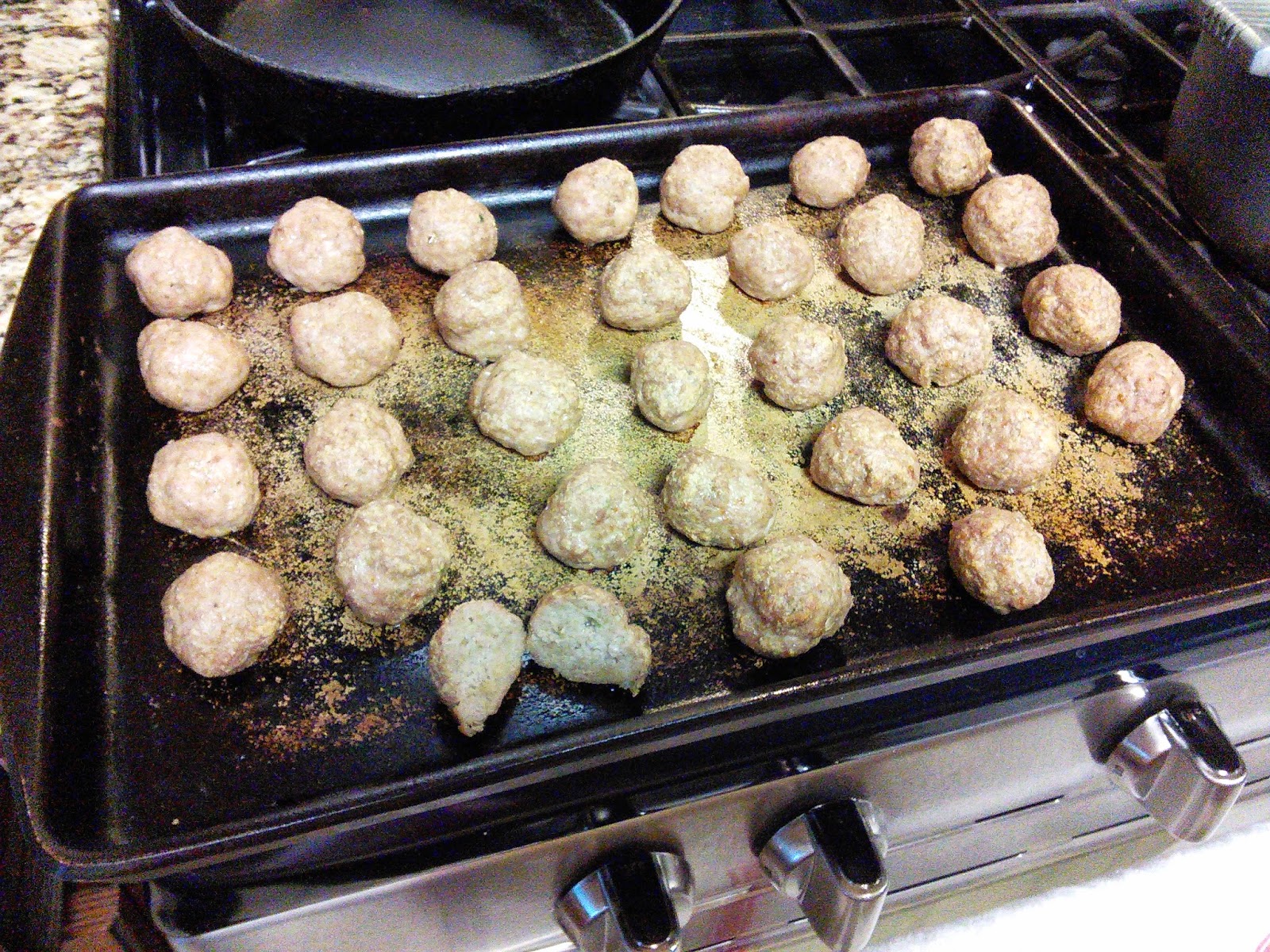 Hot Southern Mess Turkey Meatball Soup