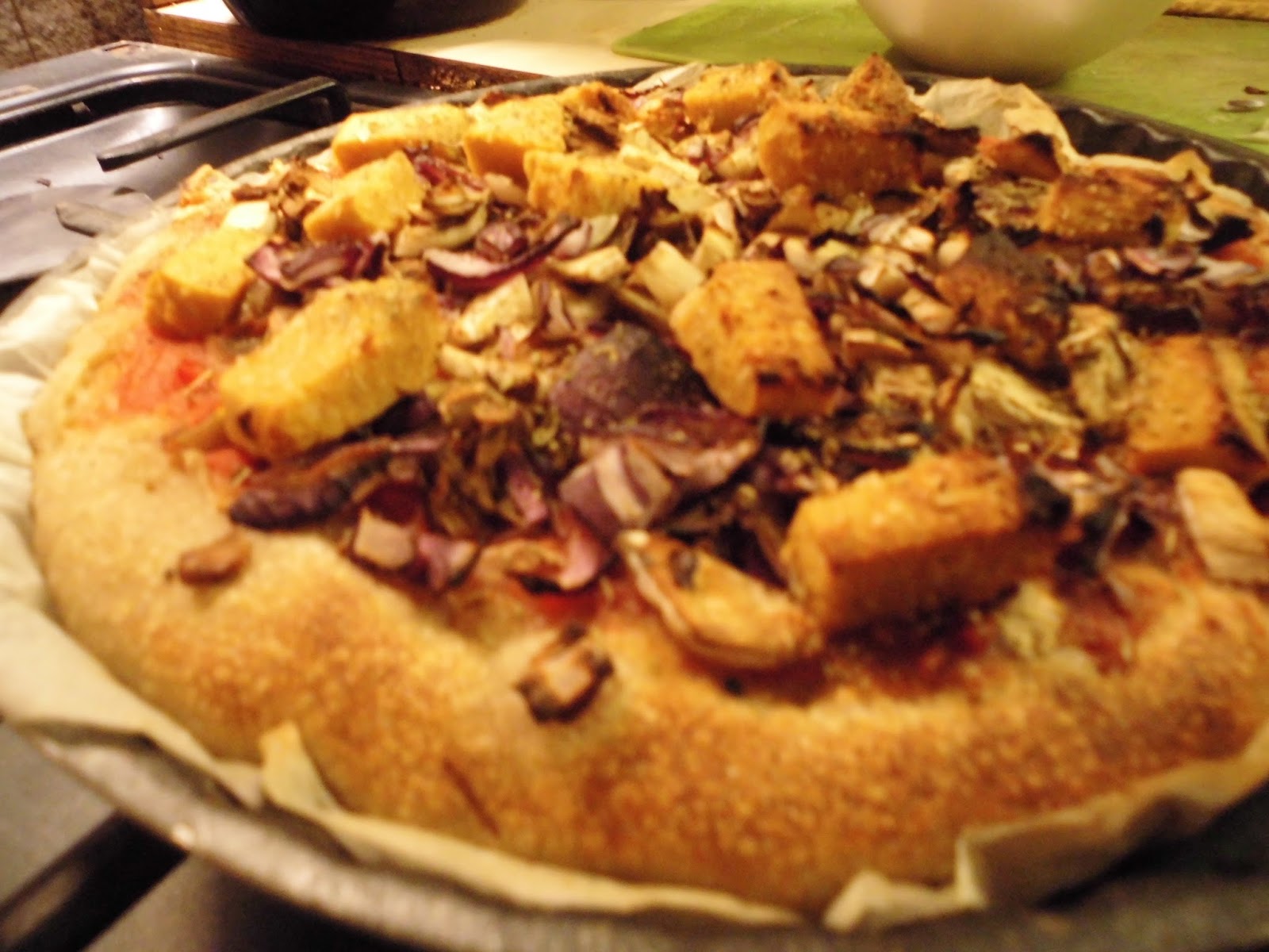 PIZZA CON LIEVITO MADRE