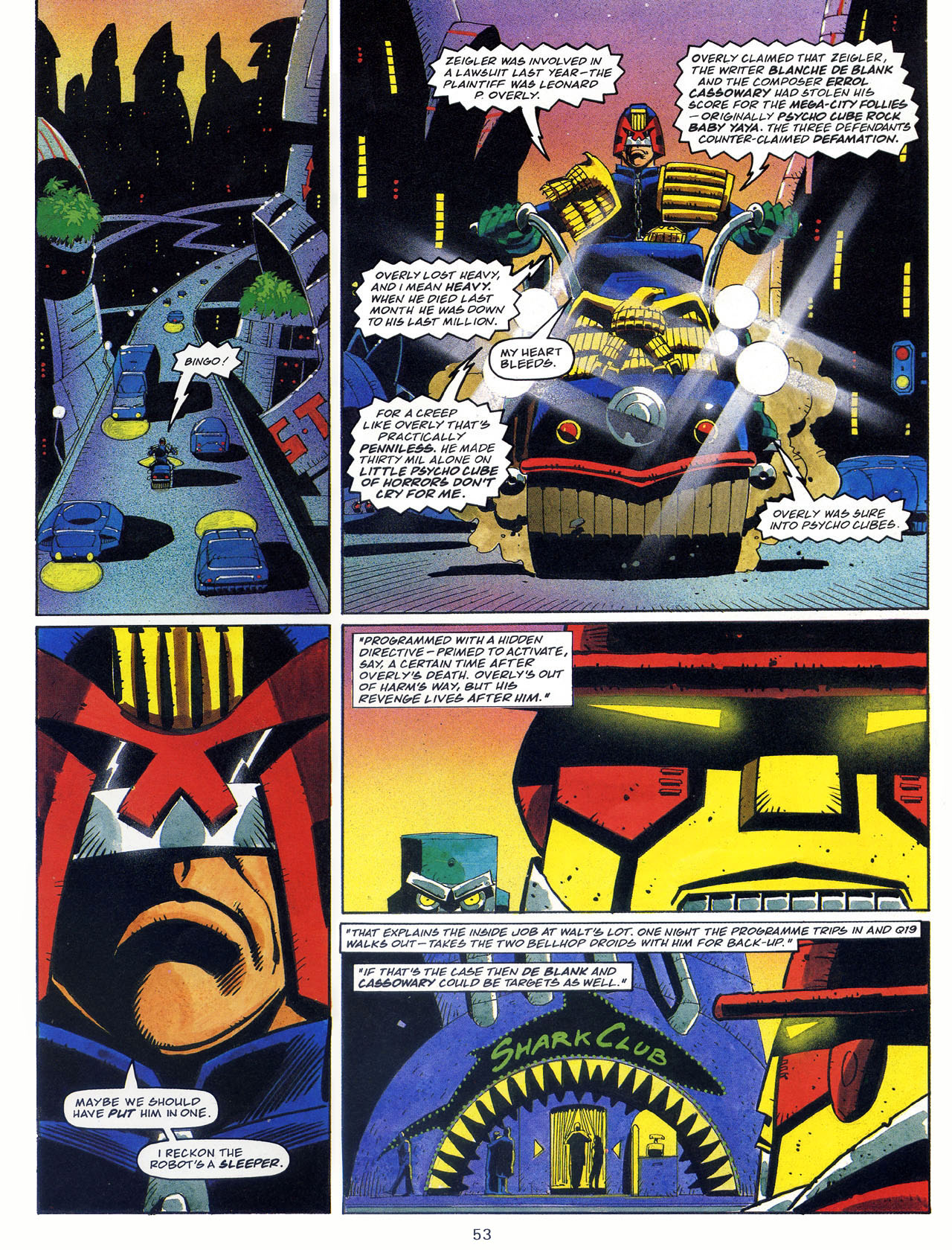 Read online Judge Dredd: The Complete Case Files comic -  Issue # TPB 16 (Part 1) - 255
