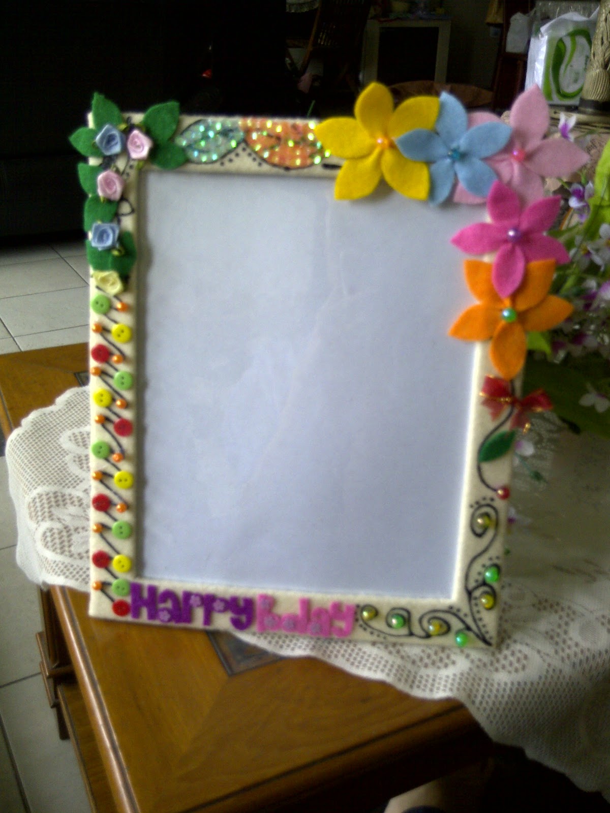 Bebiliciouse Flanel Frame Handycraft Frame Model Terbaru Co Buat Yang Hiasan Ramee Bisa Dipajang Di Meja Blajar Ukuran Foto 8r