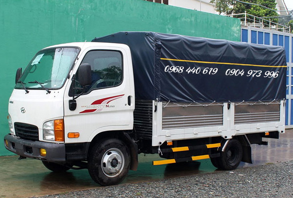 Hyundai 2.5 tấn – Hyundai Thành Công N250 thùng bạt