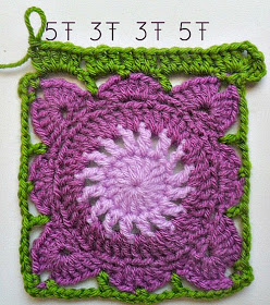 6 Inch Granny Square Free Crochet Pattern • Banana Moon Studio