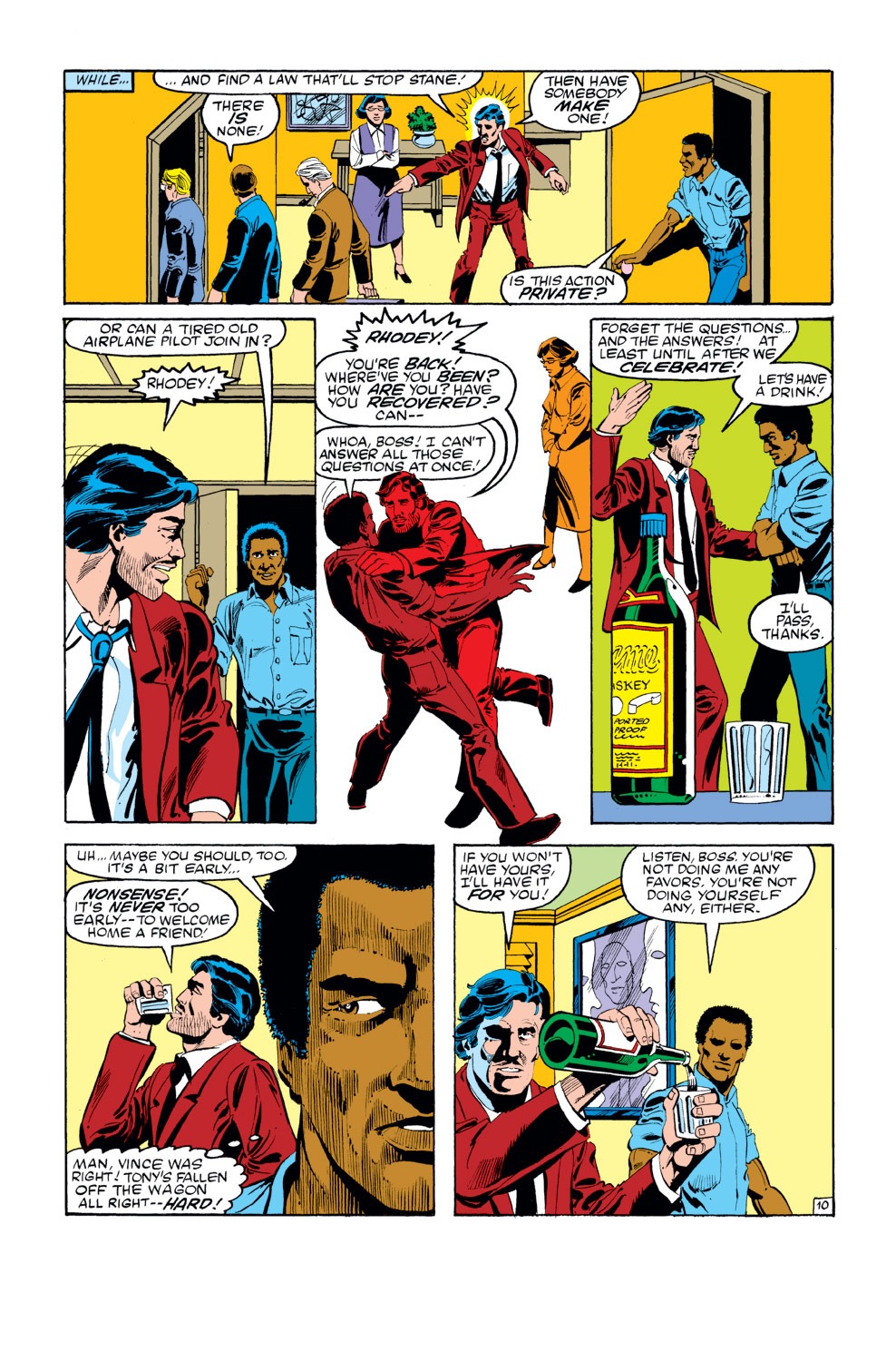 Read online Iron Man (1968) comic -  Issue #169 - 10