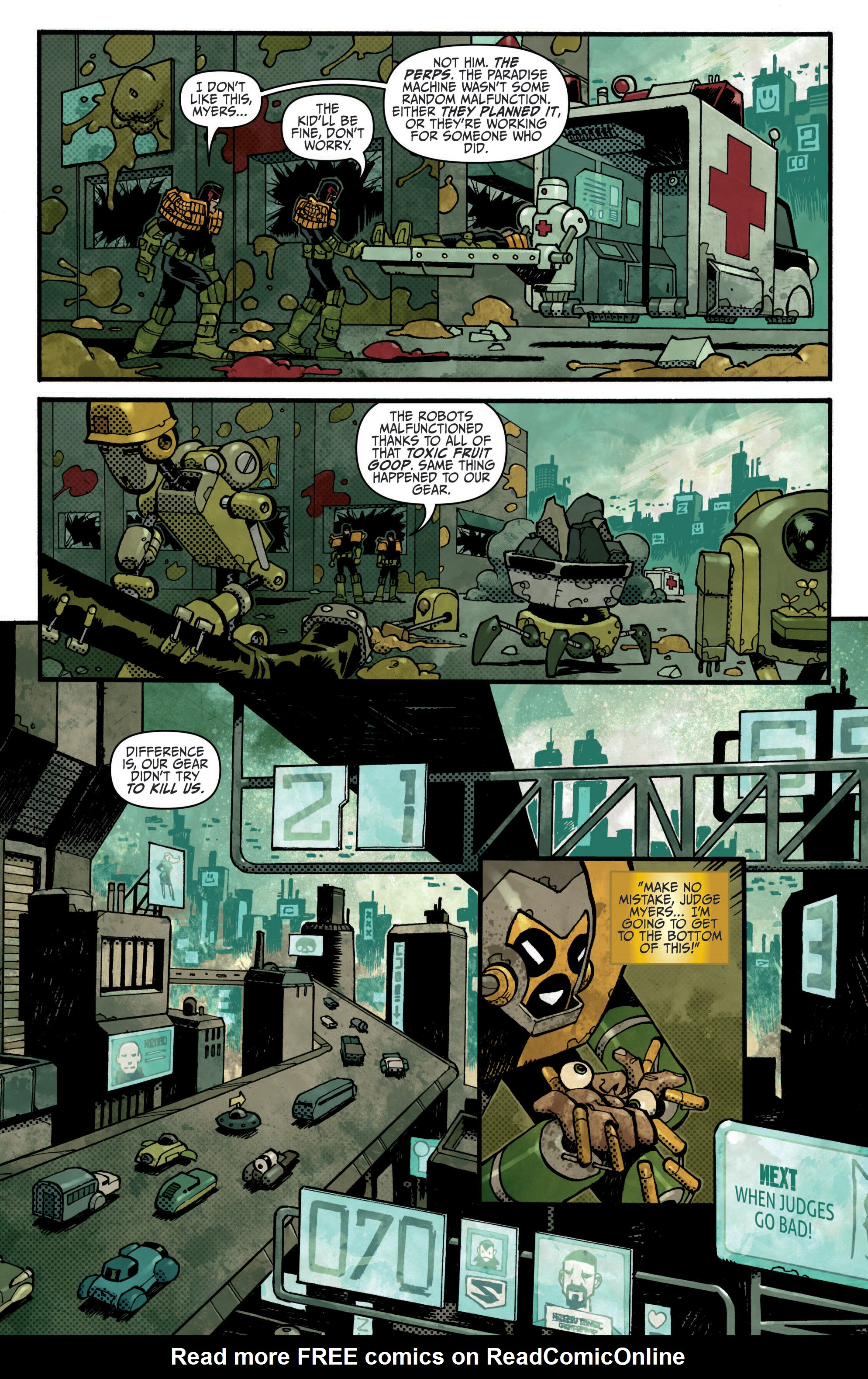 Read online Judge Dredd (2012) comic -  Issue # _TPB 1 - 20