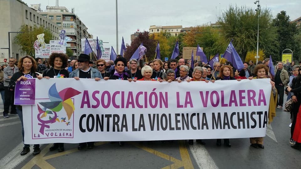 Manifestación 25N en Granada