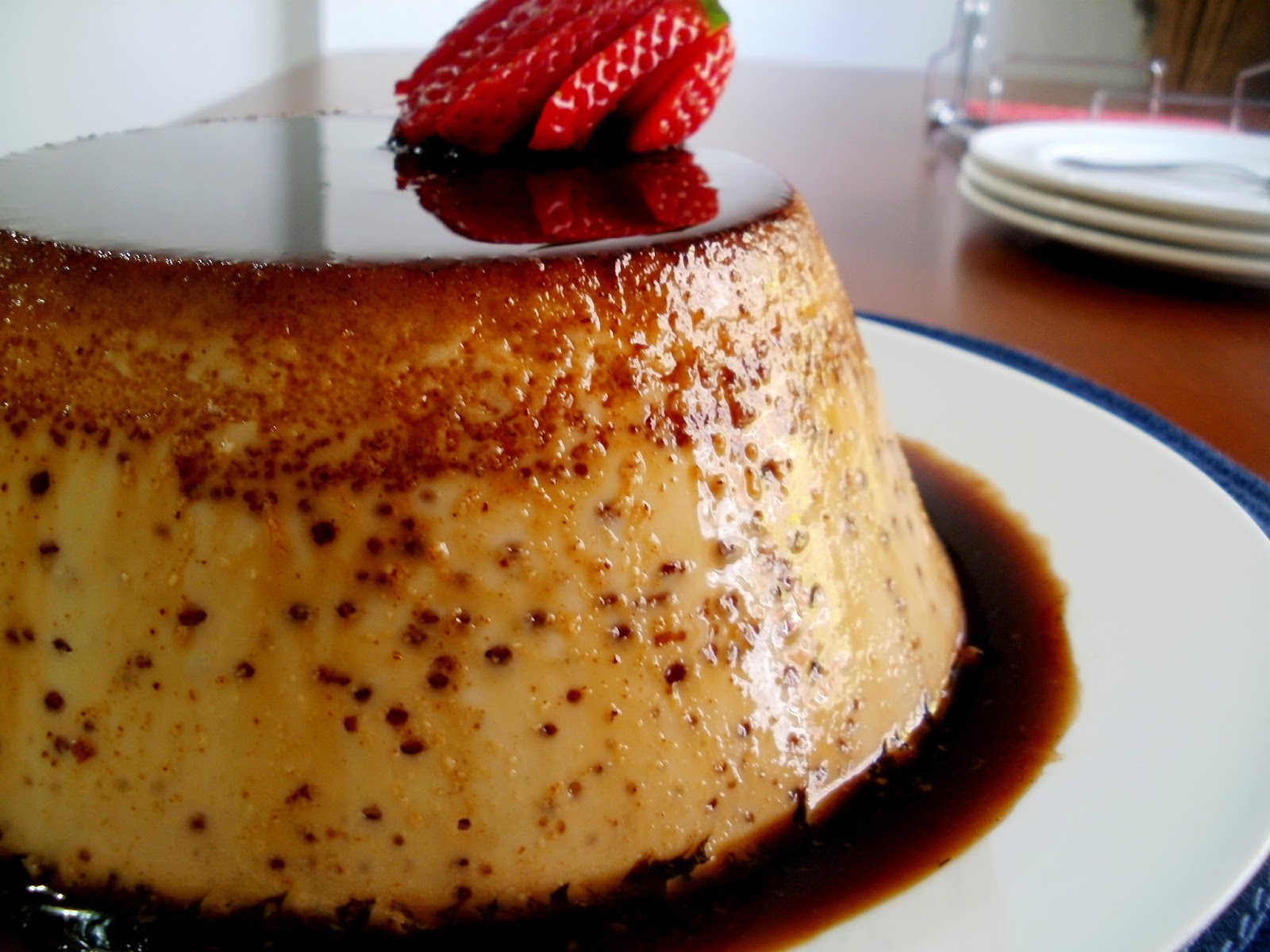 Flan de coco