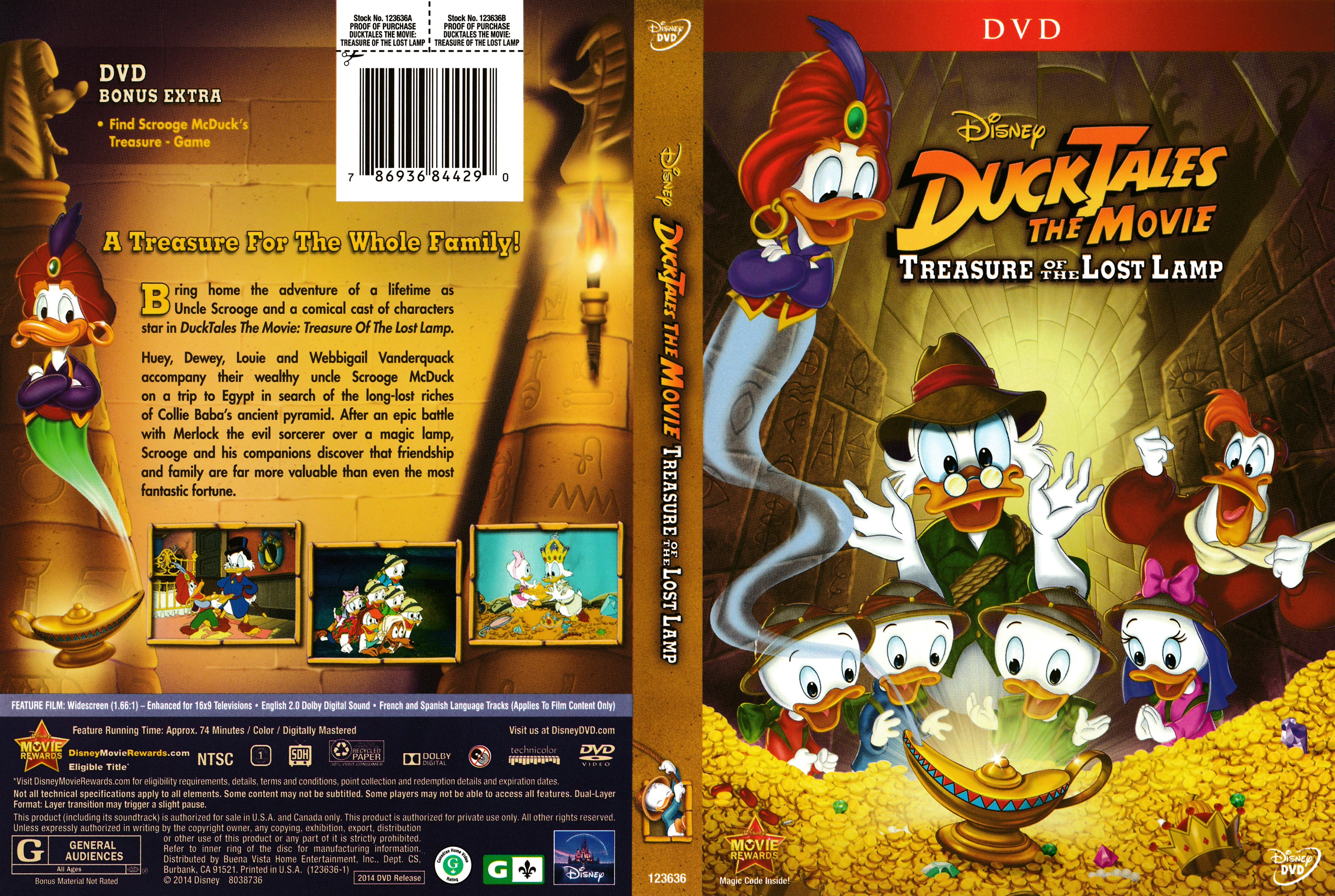 Ducktales The Treasure Of Lost Lamp Dvd Cover Again