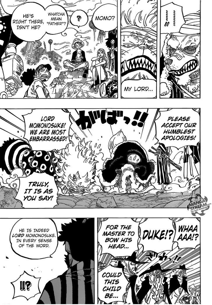 One Piece Ch.817 - Raizou of the Mist