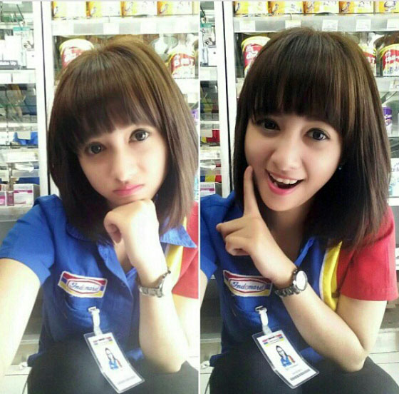 Kasir Indomaret Cantik - Dezigent