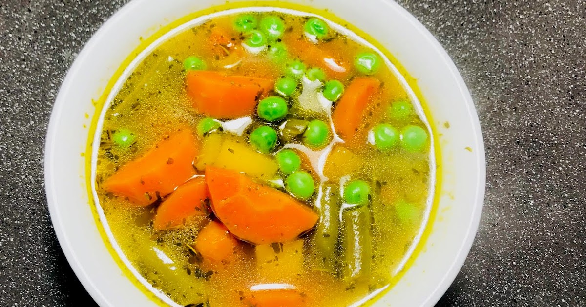 Kerra Garvain My Basic, Easy Vegetable Soup Recipe