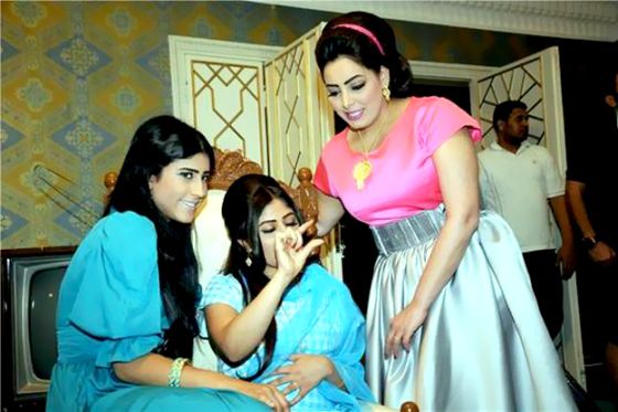 ايمي للكروشية والأعمال اليدوية كواليس وصور مسلسل كنة الشام وكناين الشاميه 2012