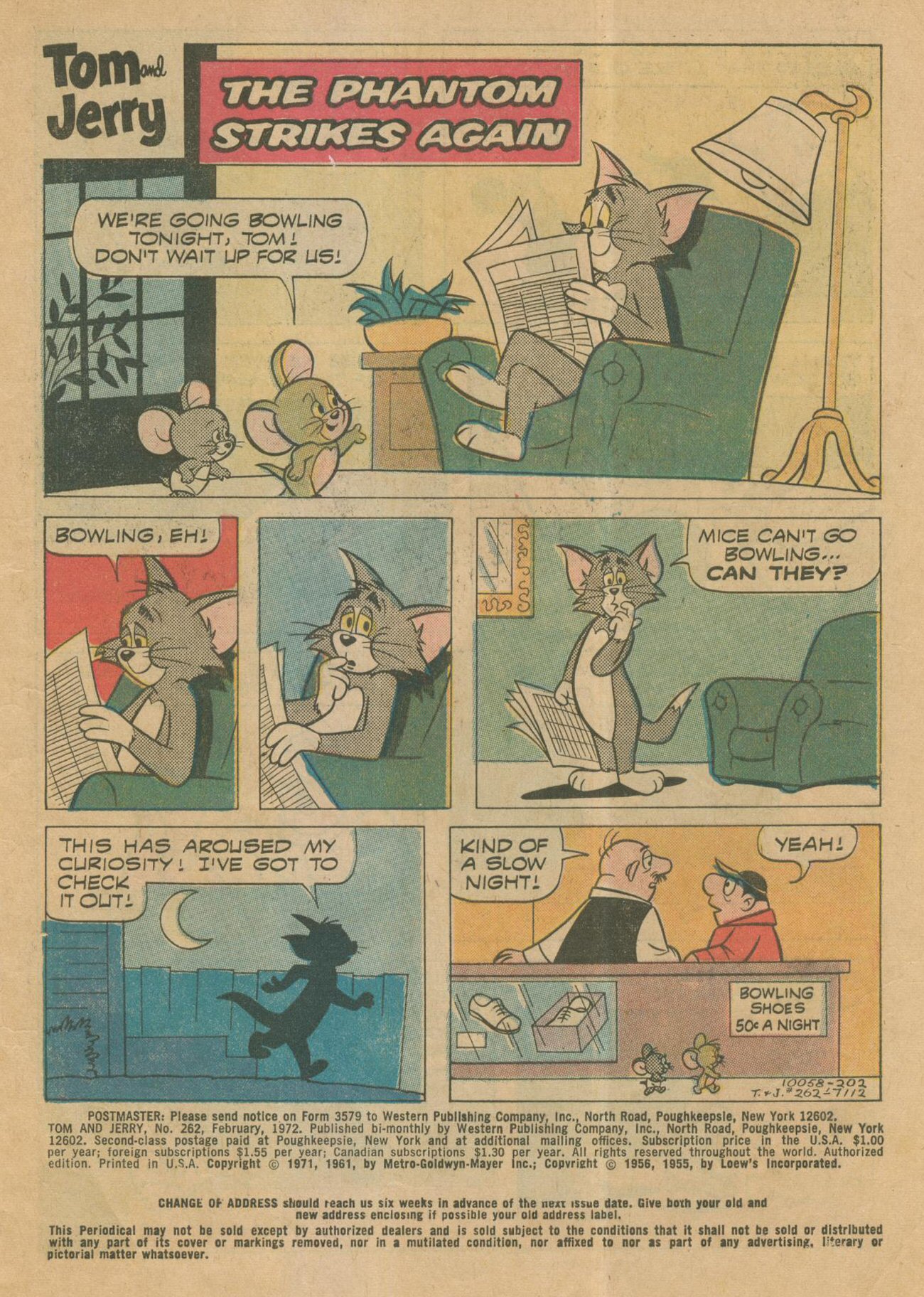 Read online Tom and Jerry comic -  Issue #262 - 3