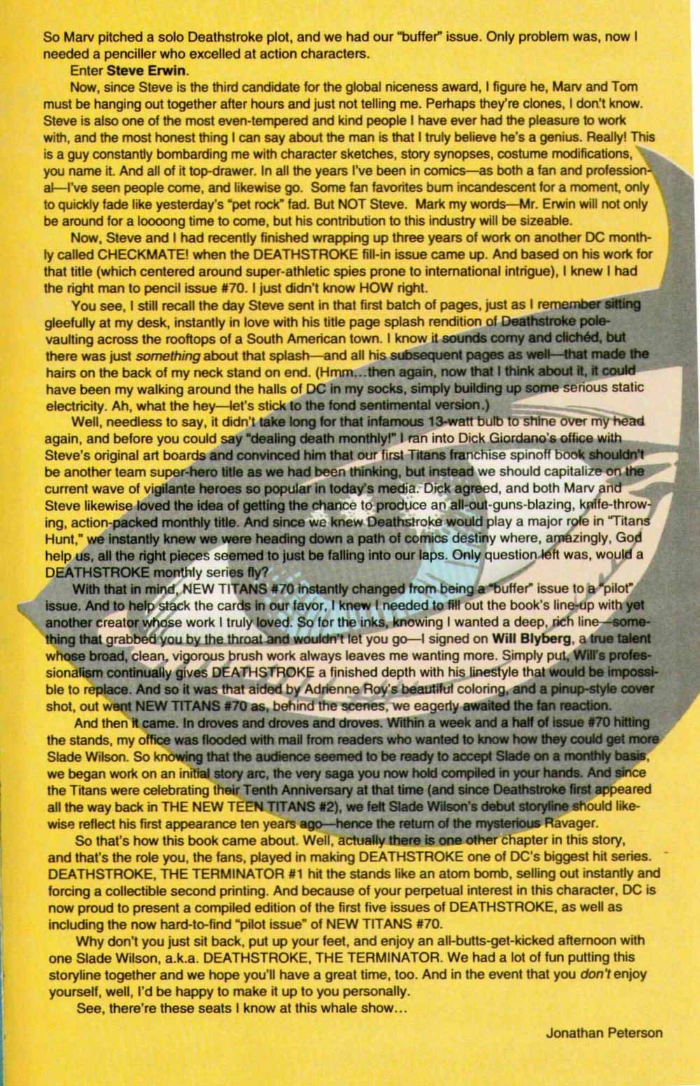 Deathstroke (1991) issue TPB - Page 5