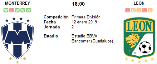 Monterrey vs León en VIVO Monterrey vs León en VIVO
