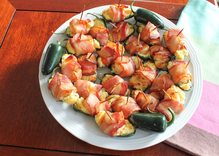 Food Lust People Love Baconwrapped Shrimp Jalapeño Poppers