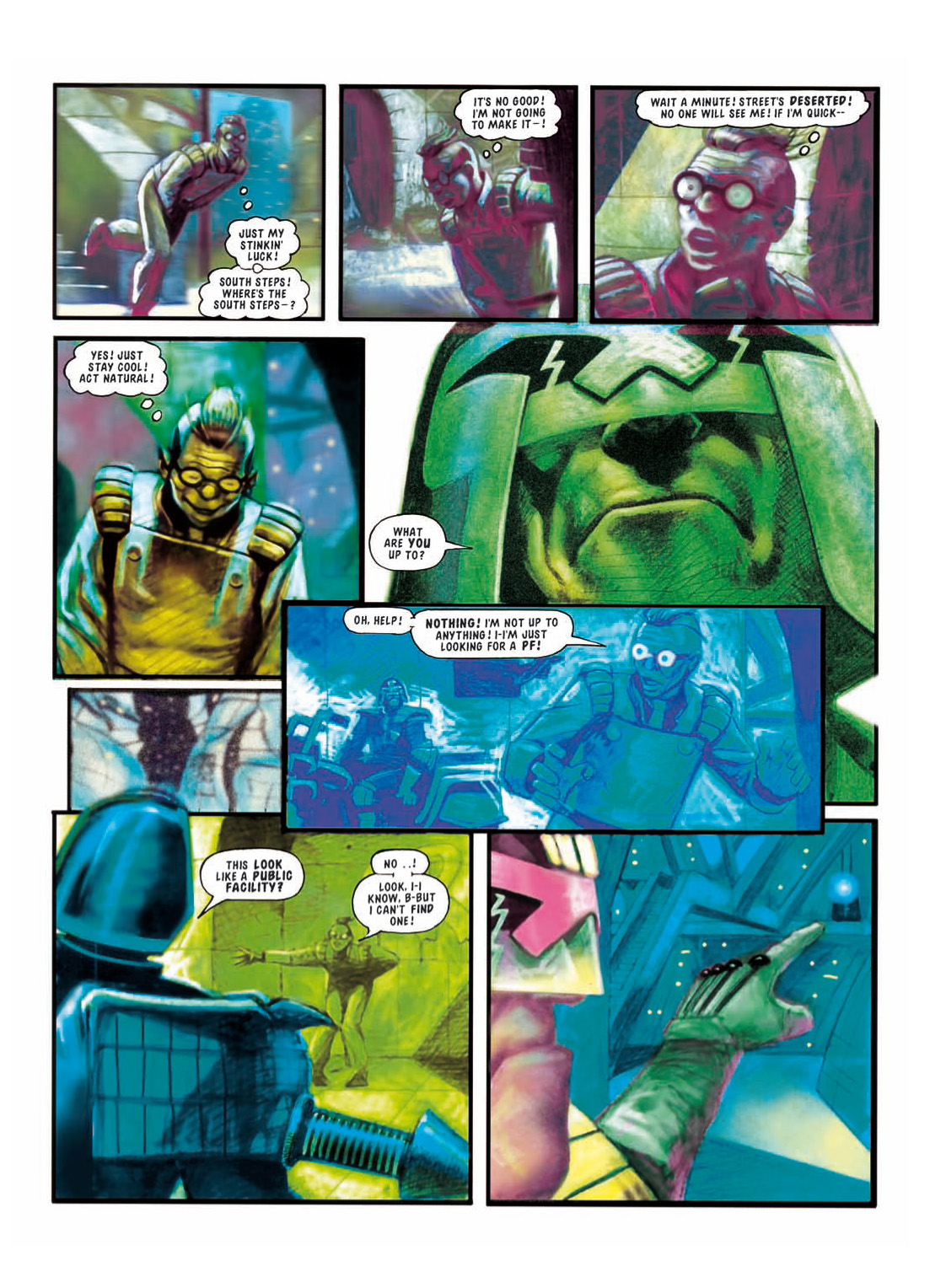 Read online Judge Dredd: The Complete Case Files comic -  Issue # TPB 23 - 115