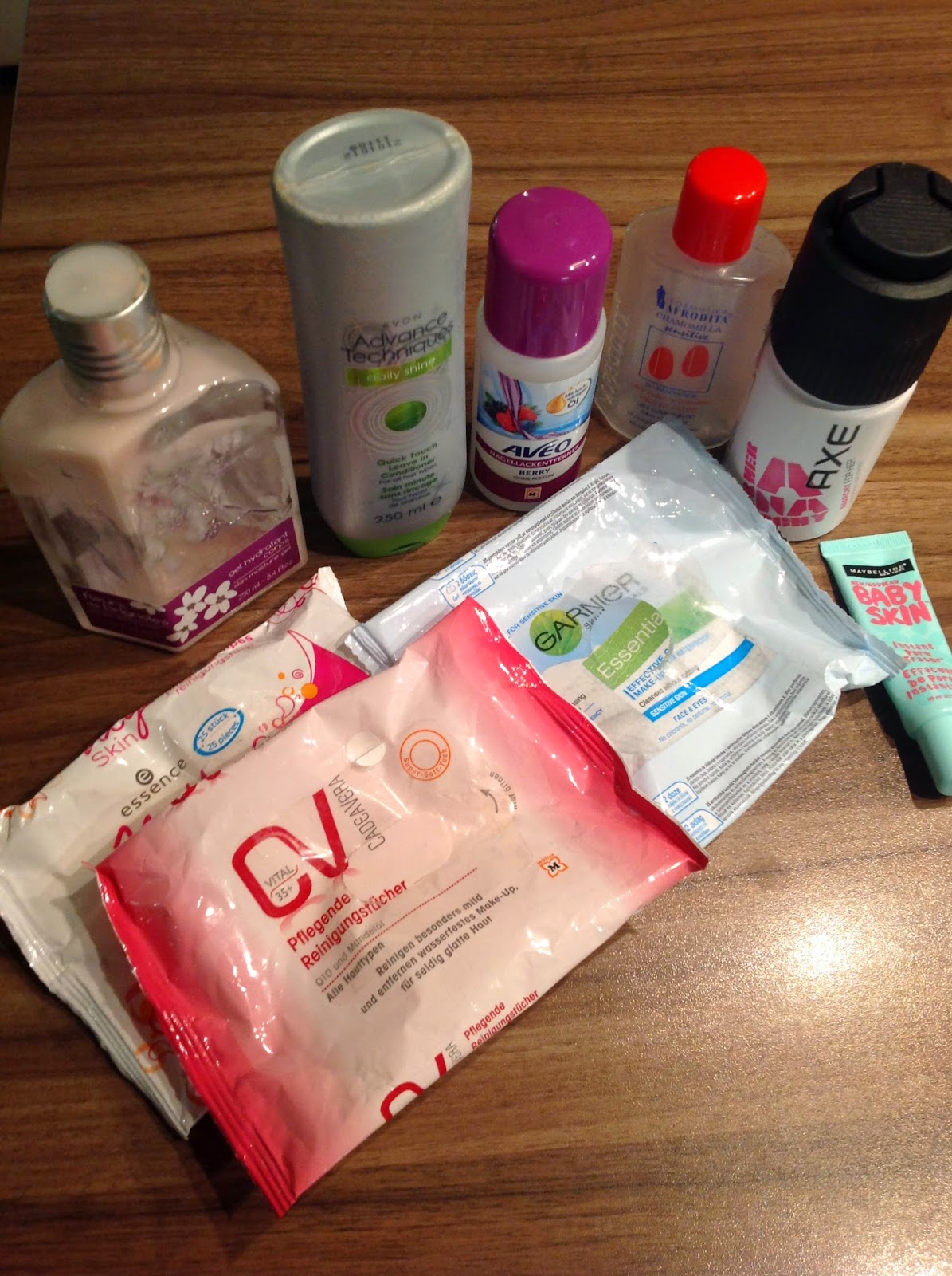 My first ever empties